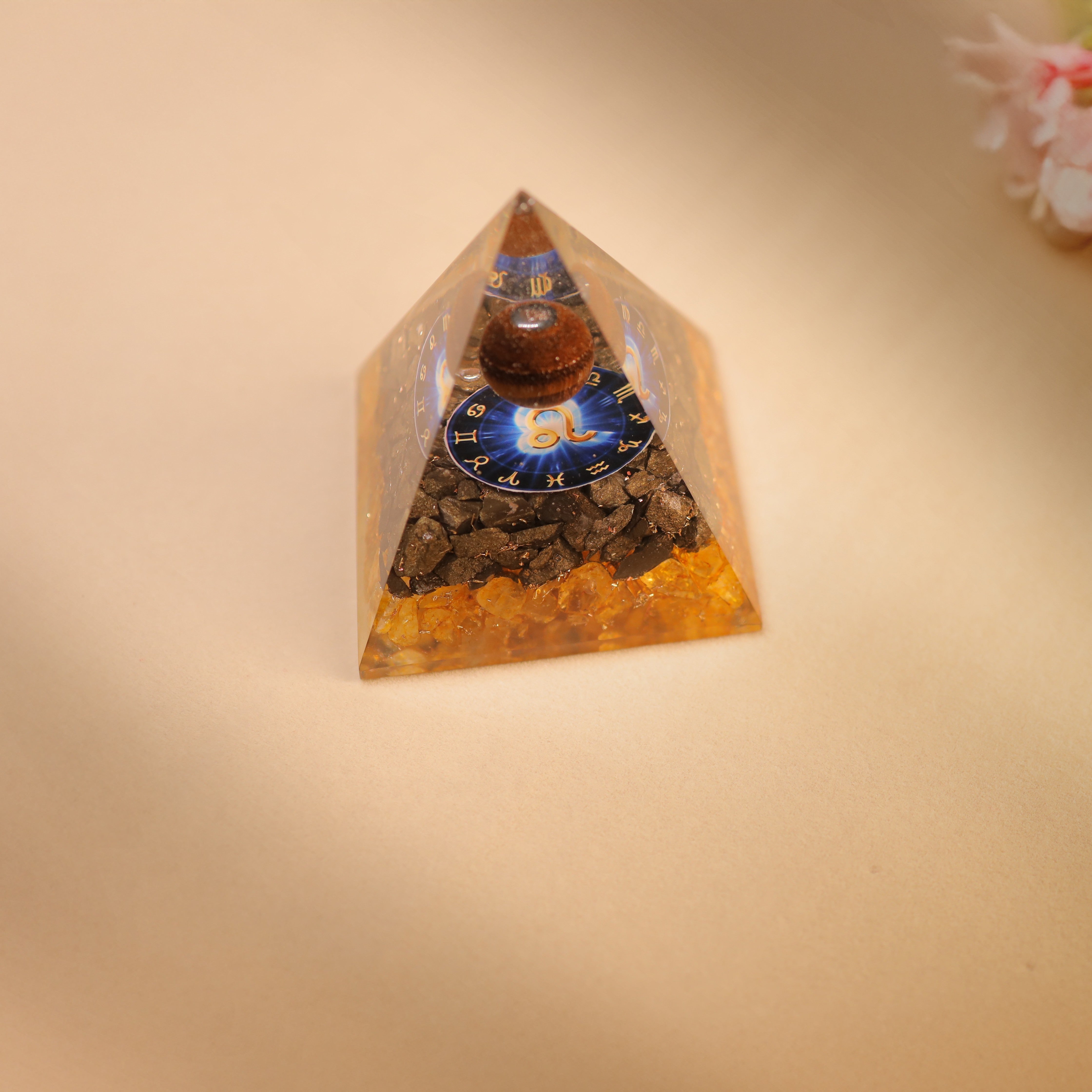 Dhan-yog Orgonite Pyramid