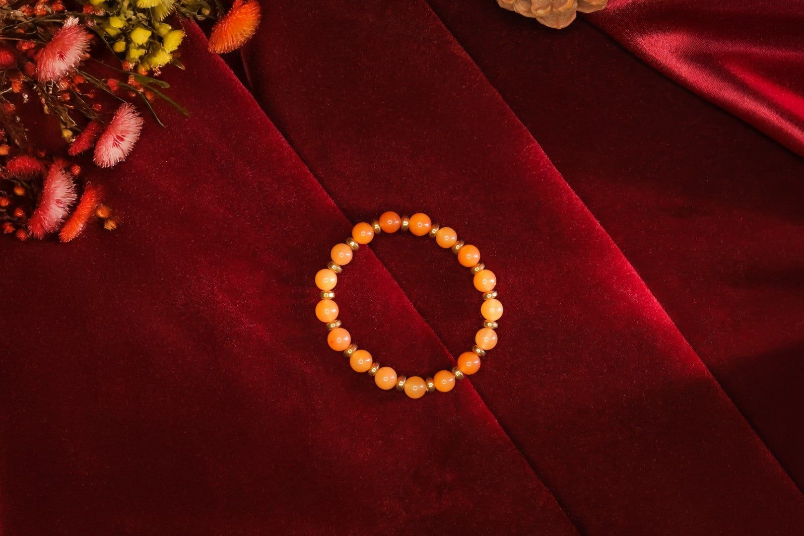 Red Aventurine & Hematite Energy Bracelet