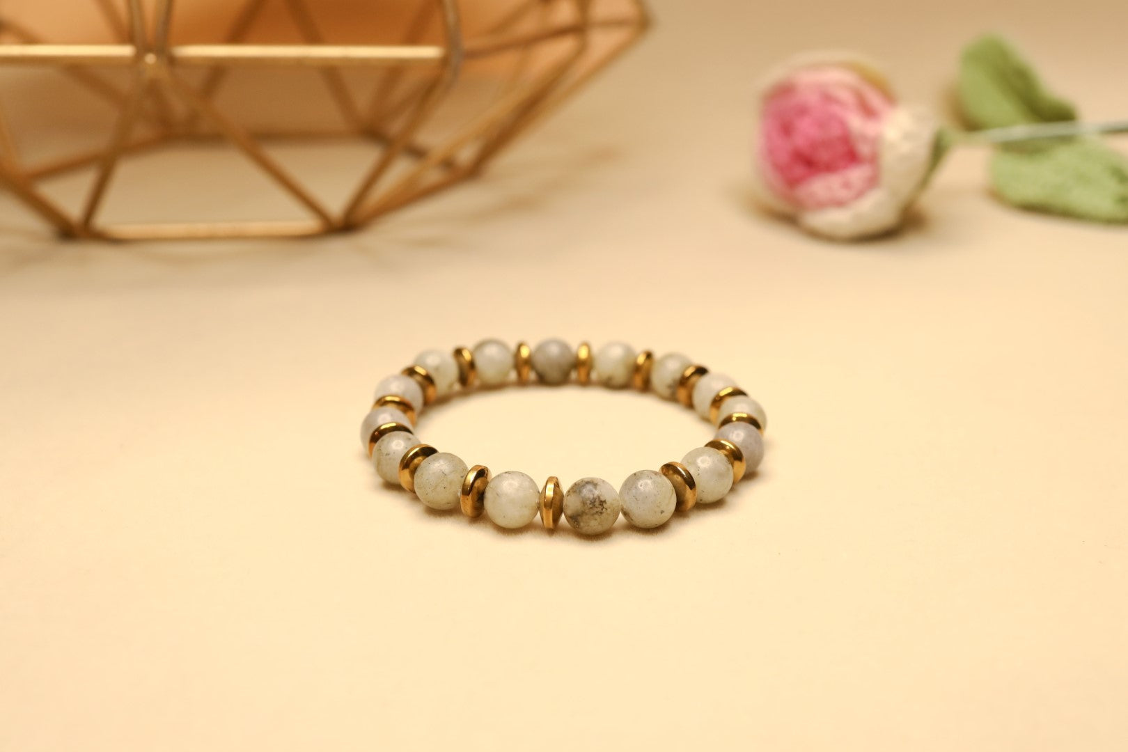 Rainbow Moonstone Intuition Bracelet