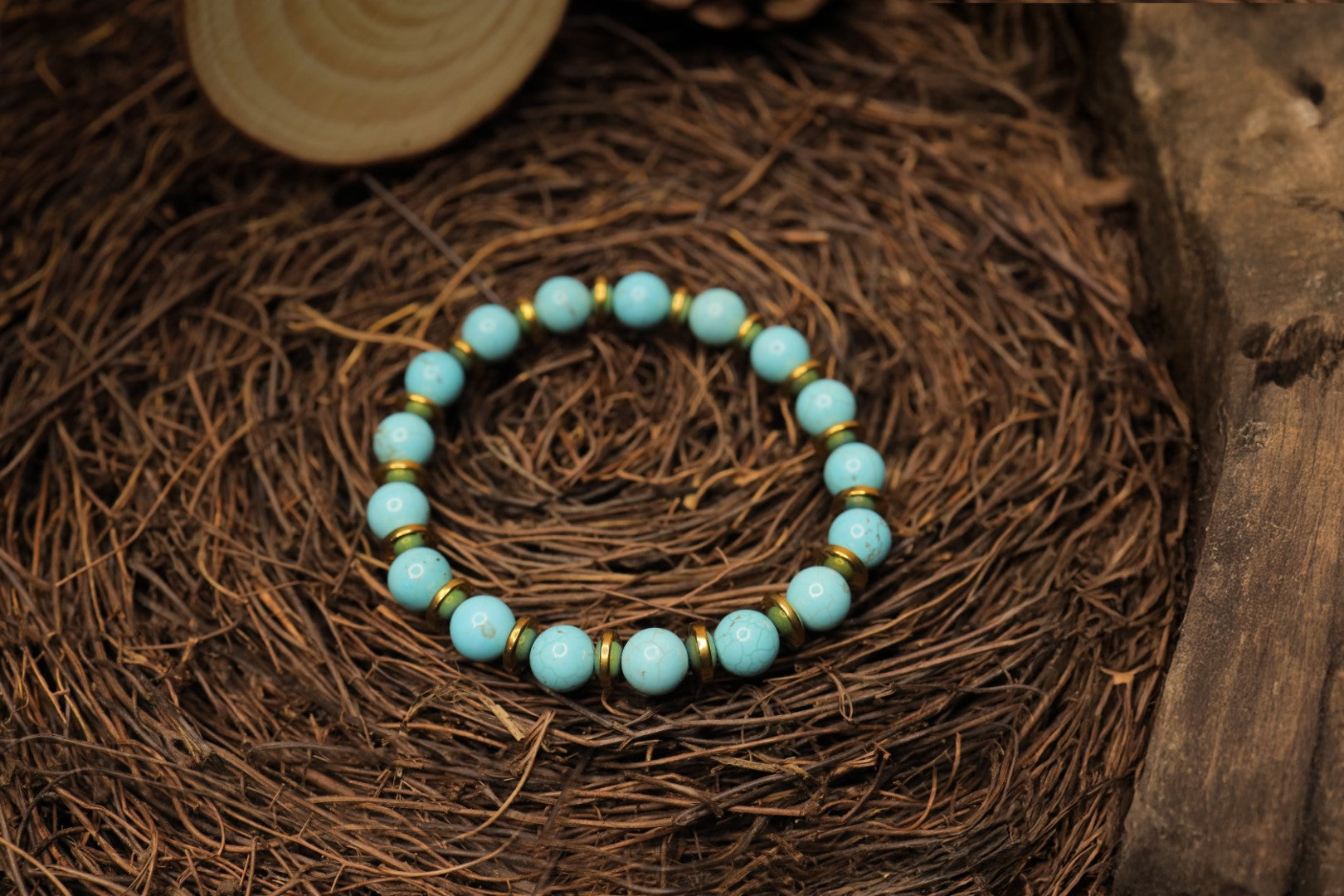 Turquoise Protection & Peace Bracelet