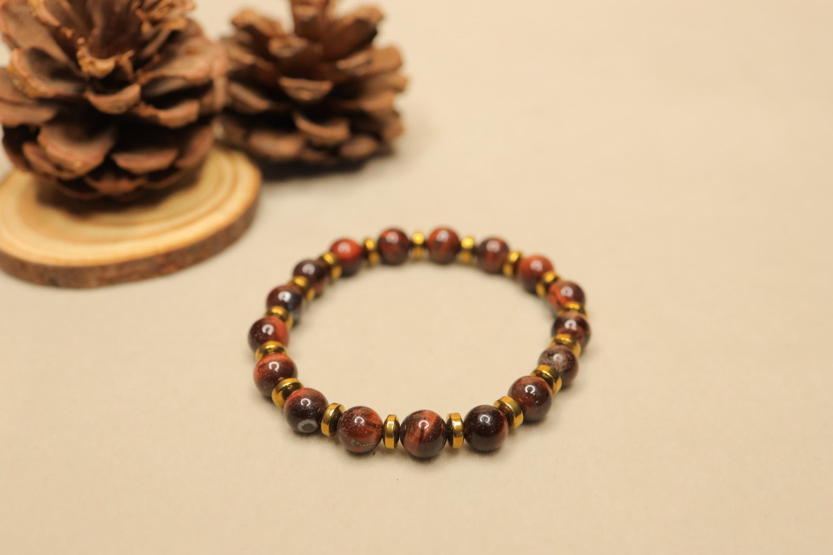 Tiger Eye & Hematite Money Attractive Bracelet